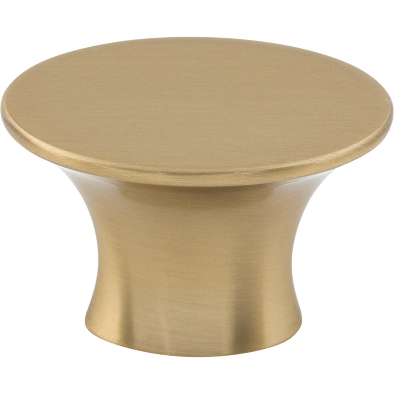 Barrington Edgewater 1 5/16" Length Oval Knob, Honey Bronze