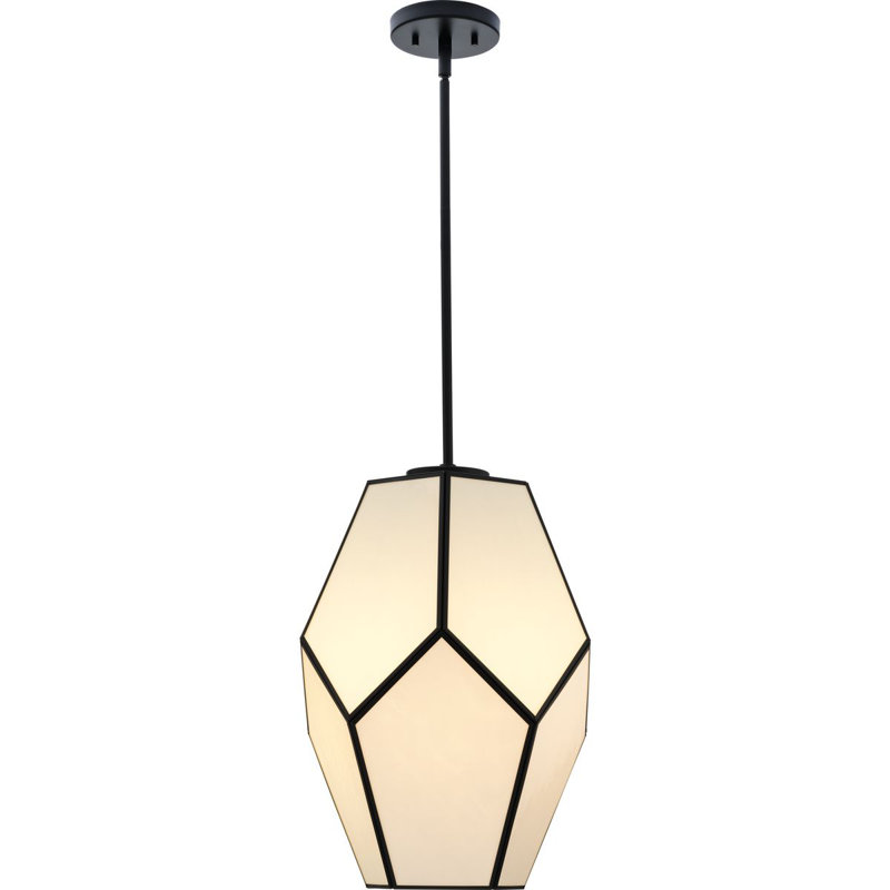 Jamaka 1 - Light Pendant, Matte Black, 19.75" H x 14" W x 14" D