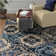 Tapis bleu / beige Amy