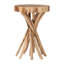 Table de bout en bois de teck naturel Bali & Pari Liberte