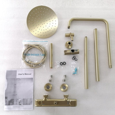 Complete Shower System with Rough in-Valve