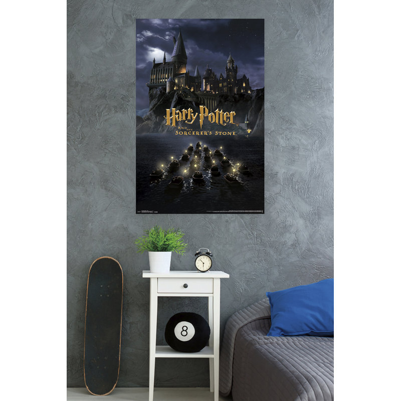 Harry Potter Castle Multicolor Glossy Wall Poster