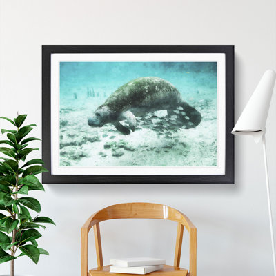 Manatee - Picture Frame Painting