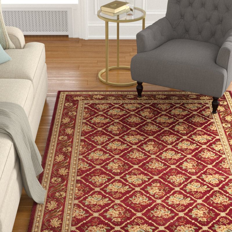 Tapis oriental rouge Fransen