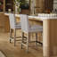 Tabouret de comptoir rembourré Bethea-124074304-120676306