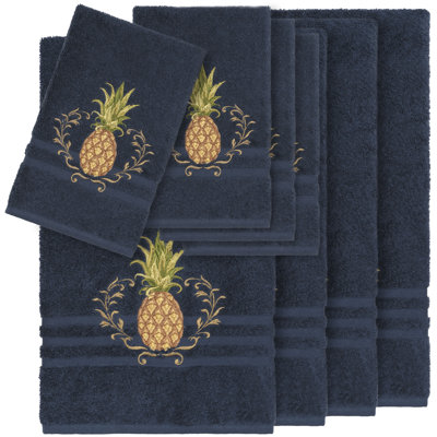 Welcome 8 Piece Turkish Cotton Towel Set