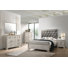 Ensemble de chambre configurable avec lit tapissier Adau