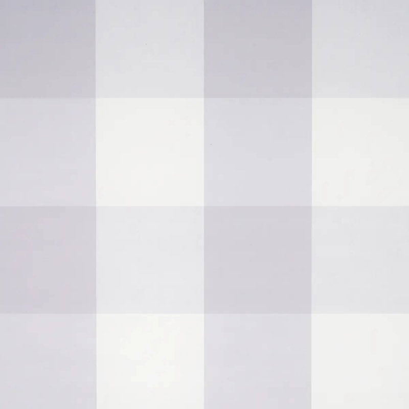 Willa Check Large Wallpaper, Lavender