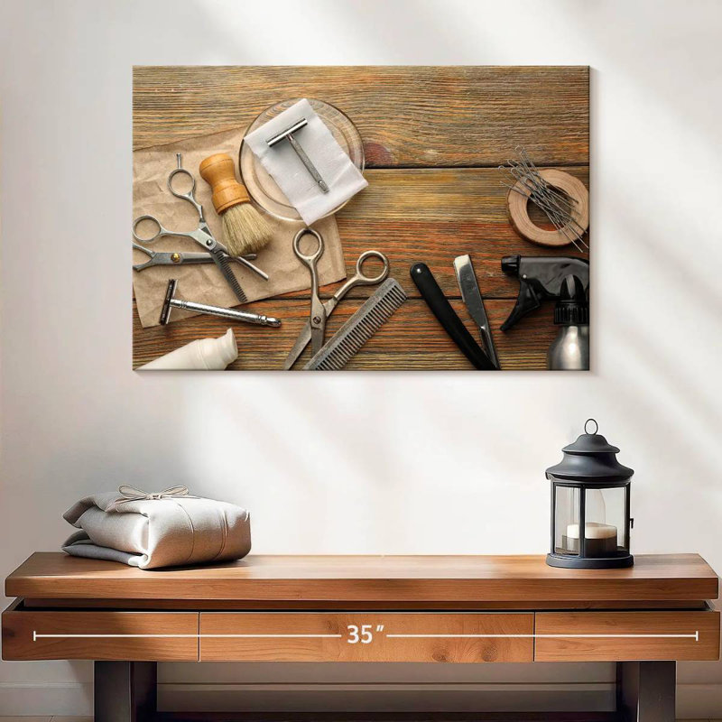 Shuttleworth Barber Toolkit, 16" H x 24" W