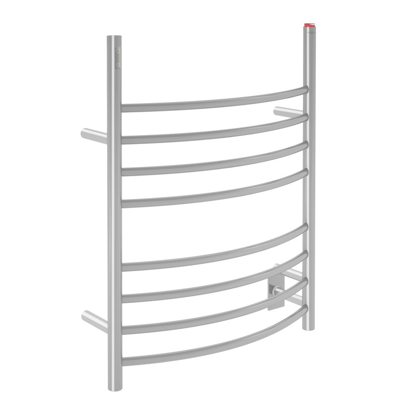 Chauffe-serviettes électrique à fixation murale et autoportante avec minuterie intégrée de bord Imperia