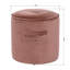 Talon 38cm Wide Round Pouf Ottoman-35362161