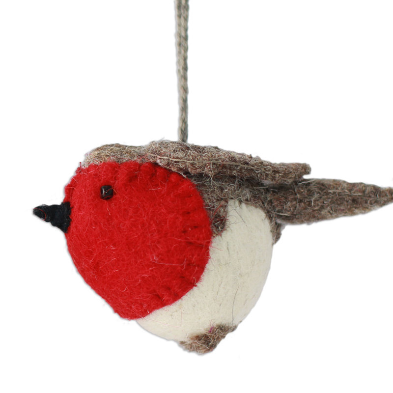 Ornement d’oiseau de noël