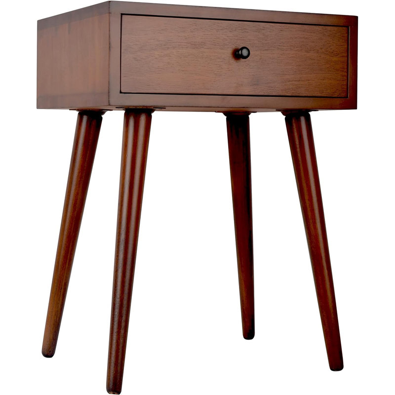 Table de bout moderne avec tiroir de rangement Kiaci