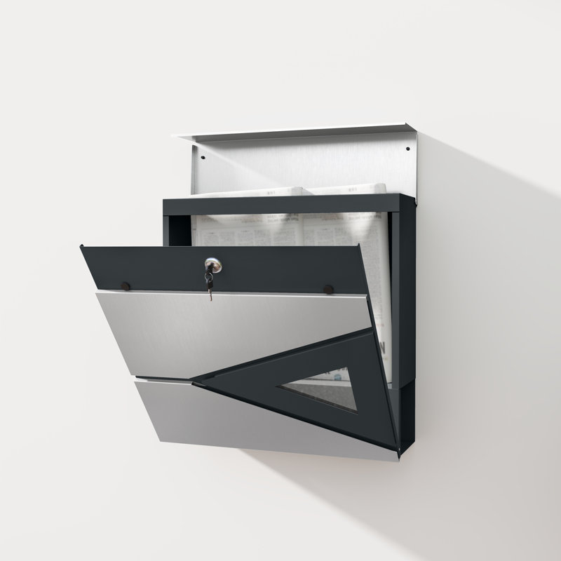Steel Wall Mounted Letter Box