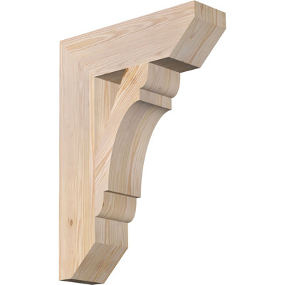 Support en bois / corbeau