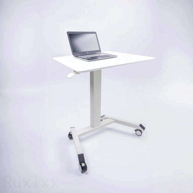 Bureau compact et compact, debout et réglable