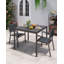 Square 4 - Person Standing Height Table