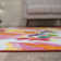 Florentia Floral Tufted Orange/Pink/Ivory Non-Slip Rubberback Area Rug