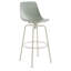 Clean Cut Swivel Stool with Metal Frame-69342288-69342289