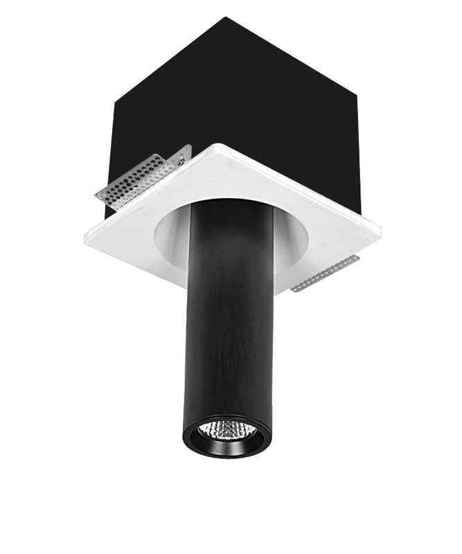Giacomo 15.5cm Downlight and Recessed Lighting Kit, Black