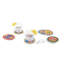 Gipsy Soul Bamboo Round 6 Piece Coaster Set