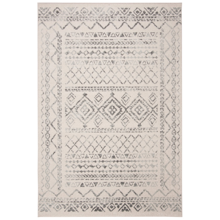 Canis Geometric Ivory/Grey Rug