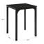 Obed Glass Top Metal Base Dining Table