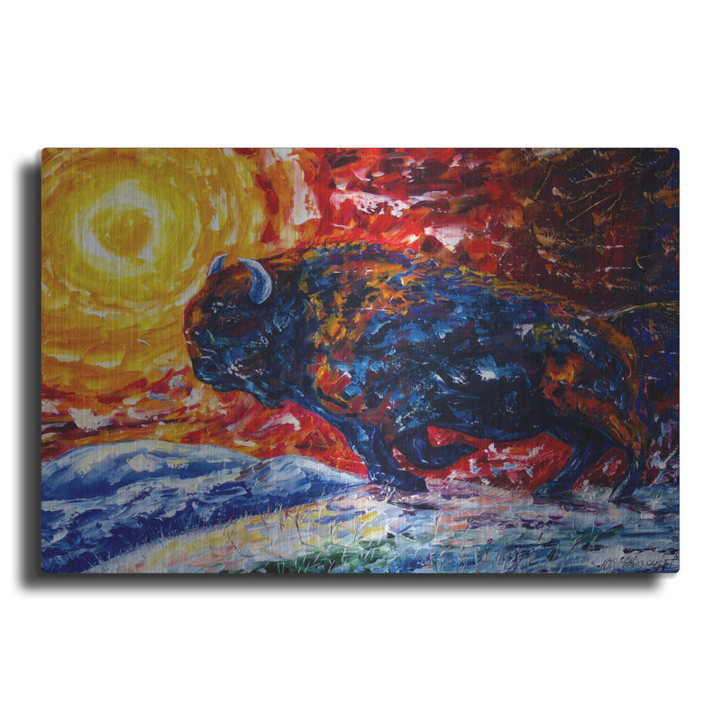 «Wild The Storm» par Lena Owens, H 16 po x l 24 po