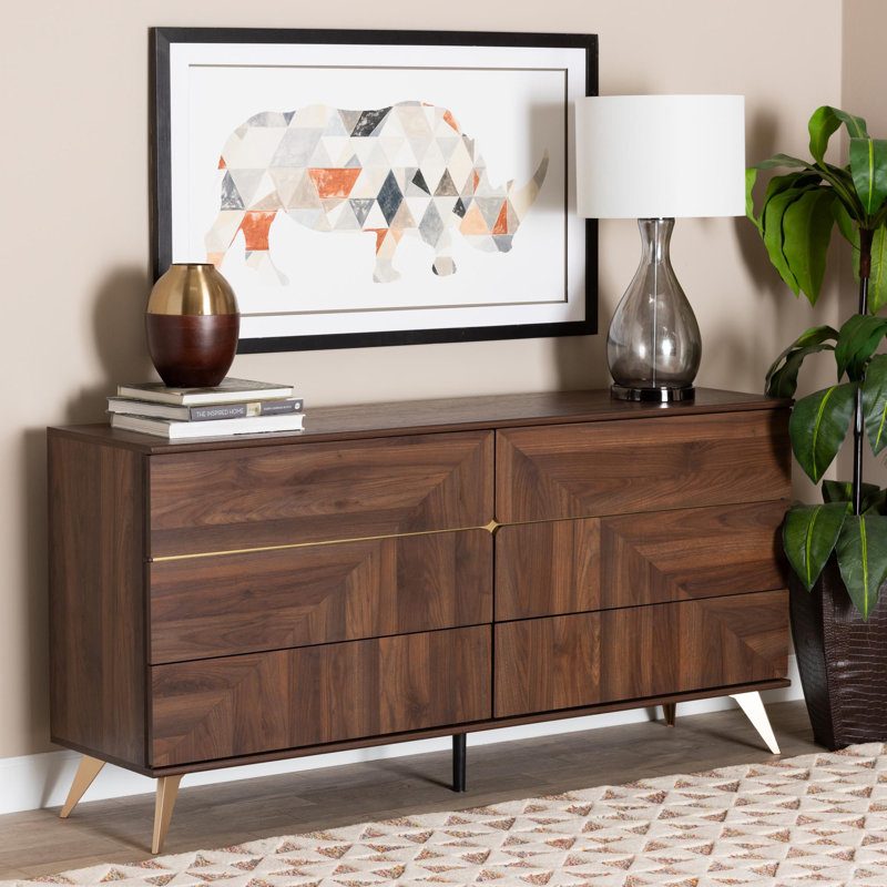 Commode 6 tiroirs Korla