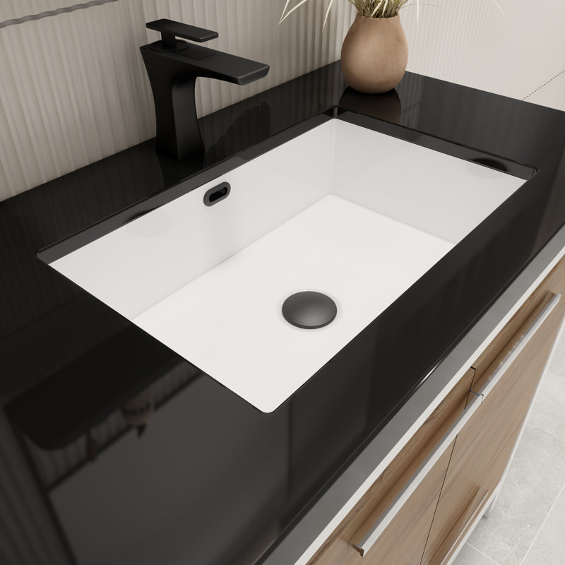 Ensemble de meuble-lavabo simple 36 po Enville, Chêne blanc