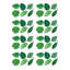 Décalcomanie murale feuilles de plantes tropicales