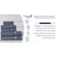 Ensemble de 20 serviettes en coton Delara-1199184620