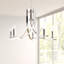 Lustre style chandelier à 5 lumières Pamelia-59191123