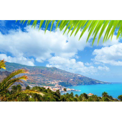 Santa Cruz De La Palma by LUNAMARINA - Wrapped Canvas Print