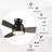 Gwan 44'' Flush Mount Ceiling Fan with Light-581862005