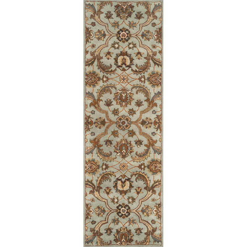 Hand Tufted Wool Oriental Indoor Rug, Runner 2'6" x 8'