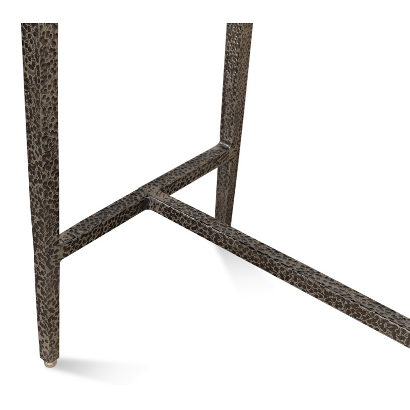 Banswara 36'' Marble Top Console Table