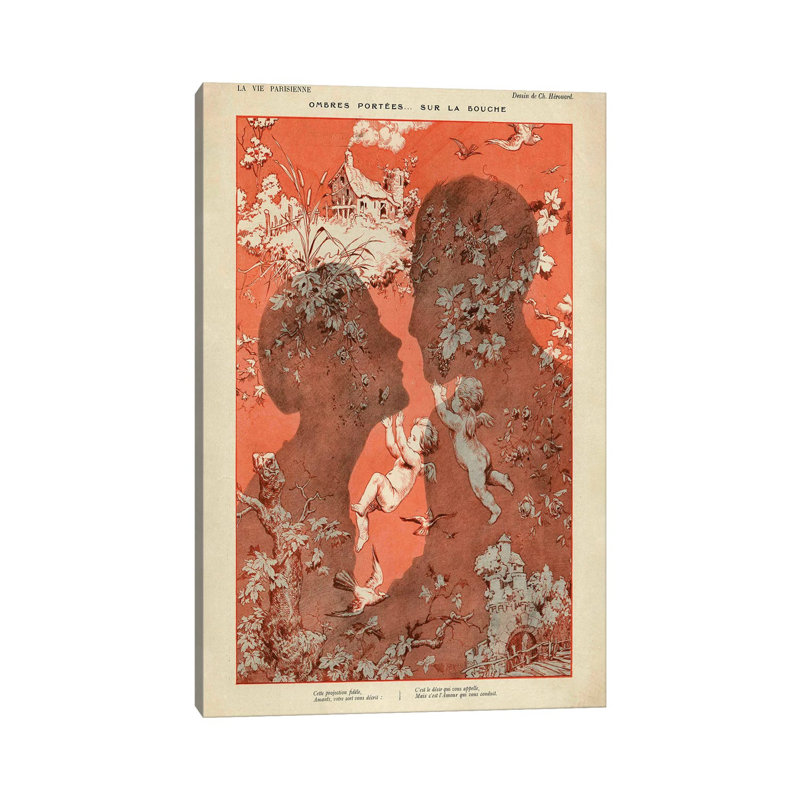 1925 La Vie Parisienne Magazine Plate by The Advertising Archives - Gallery-Wrapped Canvas Giclée on Canvas, Canvas
