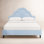 Knipe Upholstered Scalloped Bed