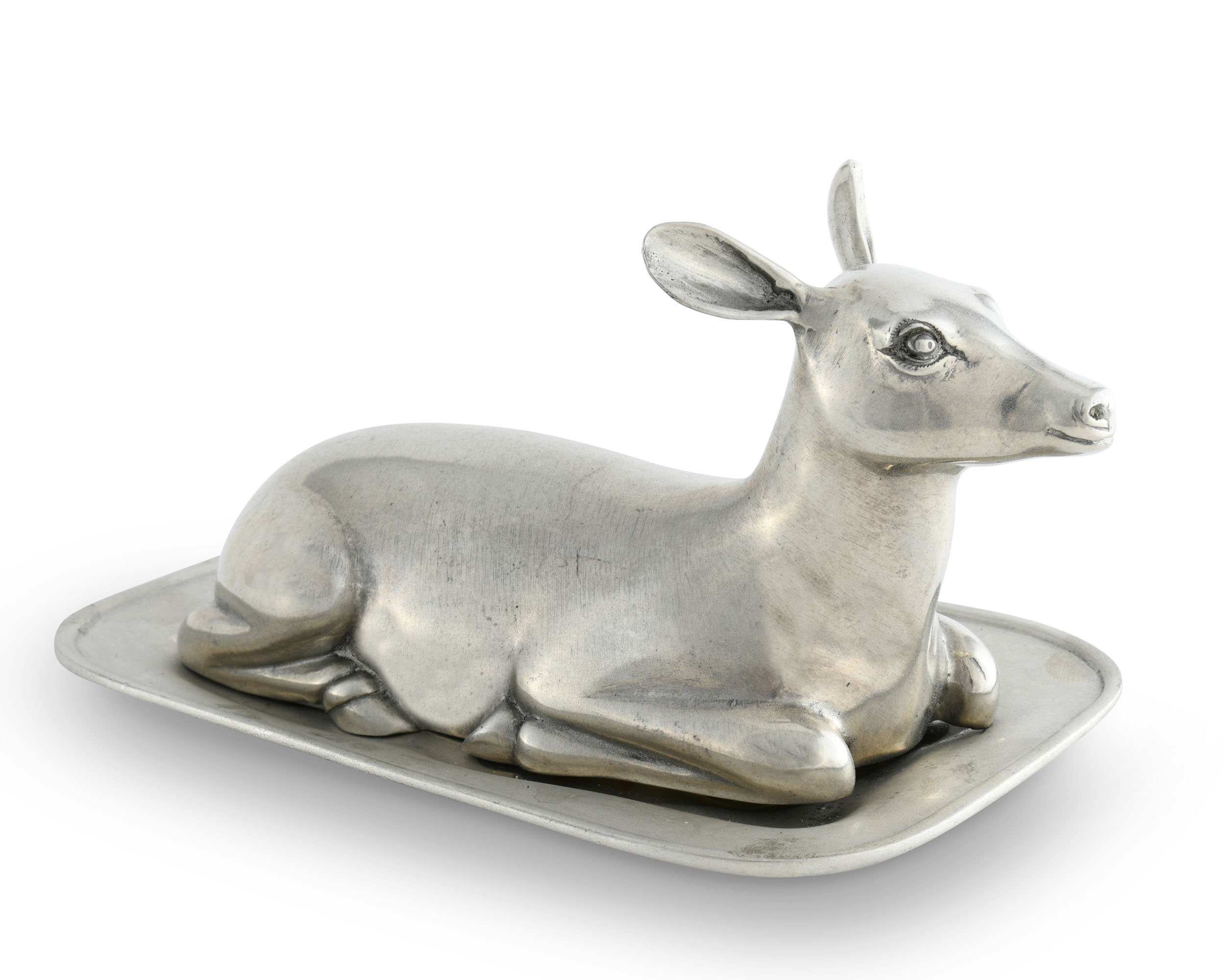 Vagabond House Lodge Doe Deer Butter Dish Wayfair