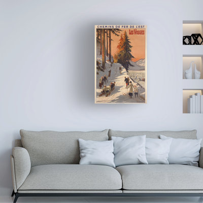Louis Tauzin Les Vosges Poster Canvas Art