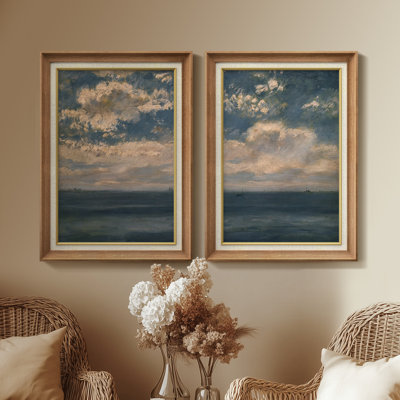 Set of 2 Premium Framed Art Artworks on Premium Canvas with 26"x36" Frame