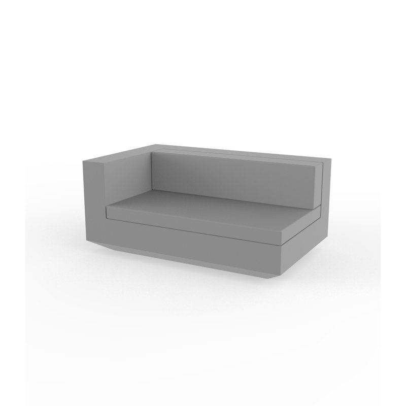 Vela - Modular Sofa XL - Basic, Steel, Right Hand Facing