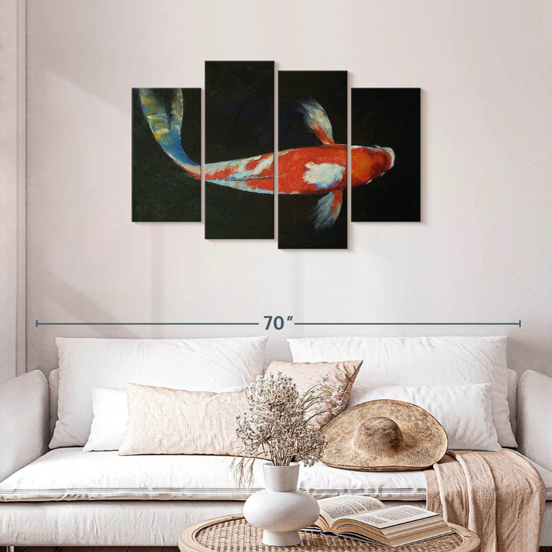Brampt Koi, 27" H x 43" W