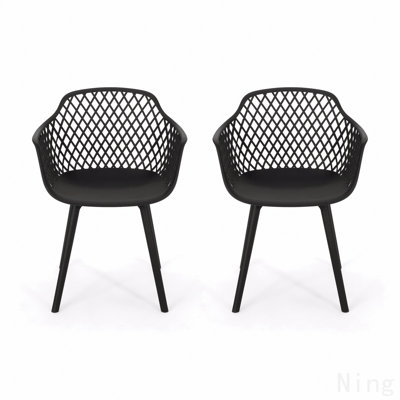 Chaise coquelicot (ensemble de 2)