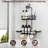 Hanging Over-The-Showerhead Caddy, Rustproof Anti-Swing Organizer With Soap Holder And Hooks