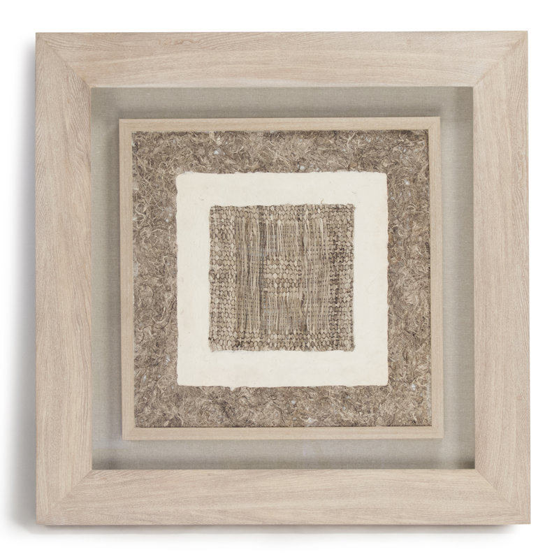 Abstract Paper Framed Art Print