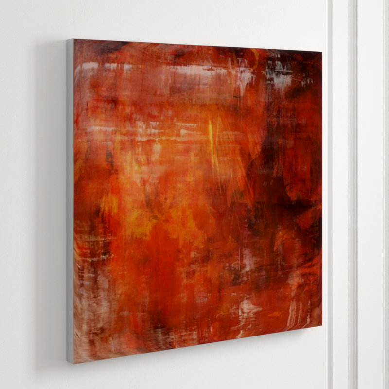 Dual Rhapsody II Print by Jean Kenna, 36" H x 36" W x 1.5" D, Plexi