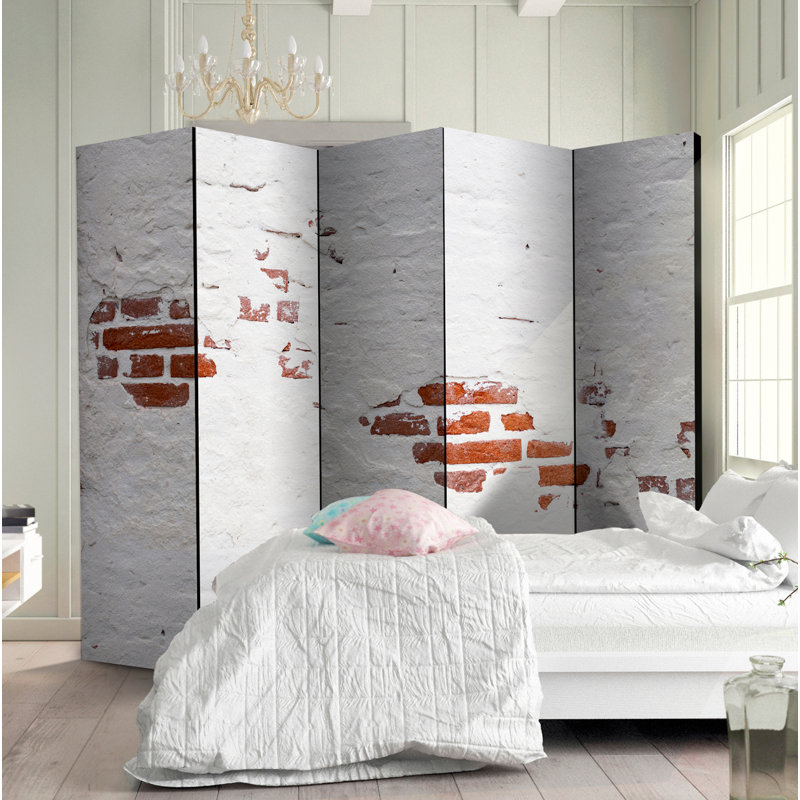 Jemaa Solid Wood Folding Room Divider, 5