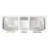 60" Robertson Double Bathroom Vanity Set with Rectangular Undermount Sinks-49568506-75247369-75247374